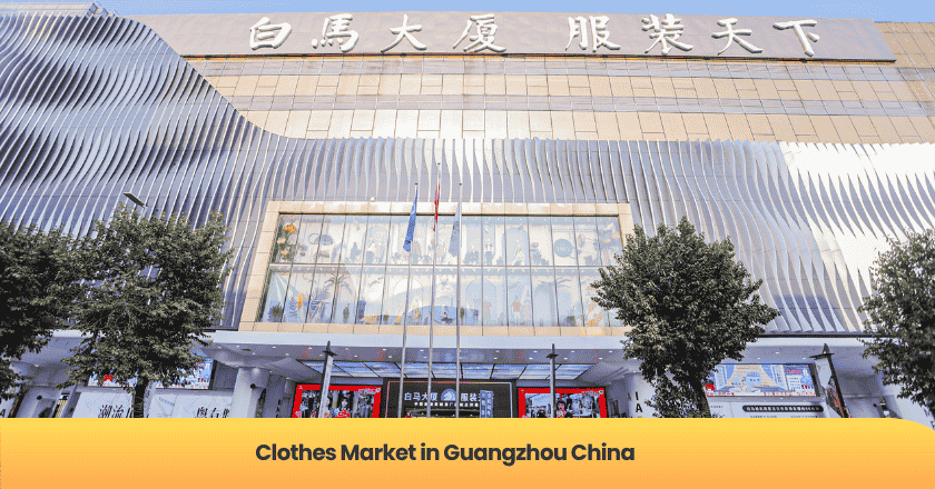 Clothes Market in Guangzhou China